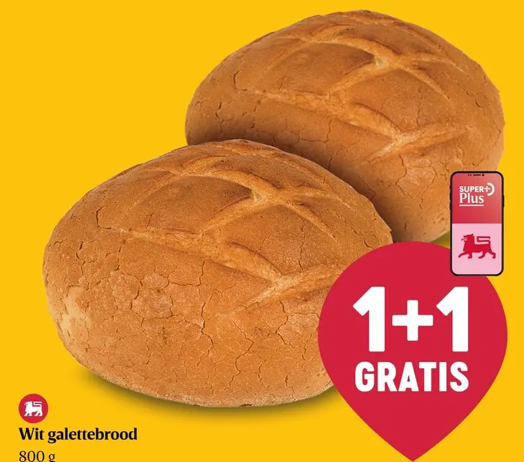 Promotie: Wit galettebrood