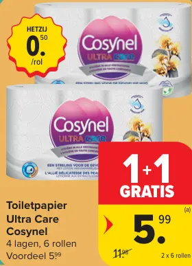 Promotie: Toiletpapier Ultra Care