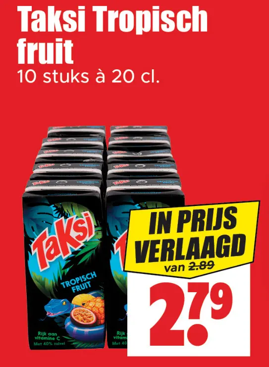 Aanbieding: Taksi Tropisch fruit