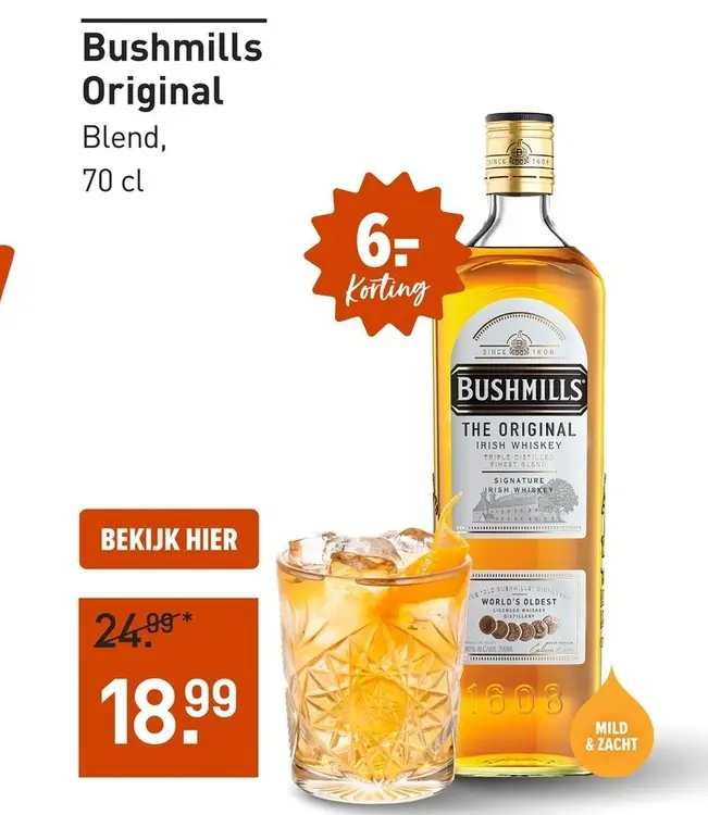 Aanbieding: Bushmills Original