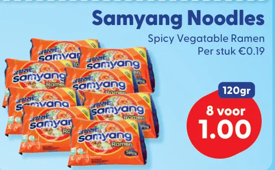 Aanbieding: Samyang Noodles