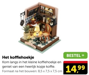 Aanbieding: Robotime DIY Miniature Huis