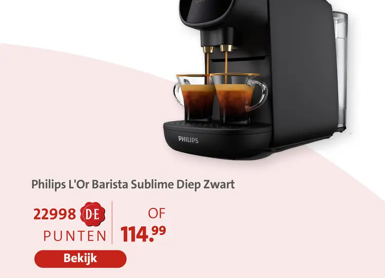 Aanbieding: L'Or Barista Sublime Diep Zwart