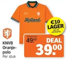 Aanbieding: KNVB Oranje-polo