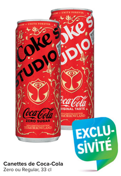 Offre: Coca - Cola Zero ou Regular