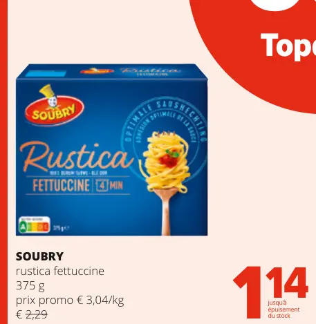 Offre: rustica fettuccine