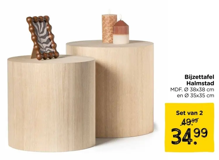 Aanbieding: Bijzettafel Halmstad