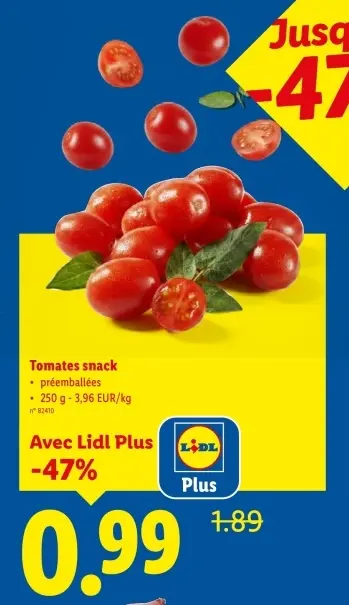 Offre: Tomates snack
