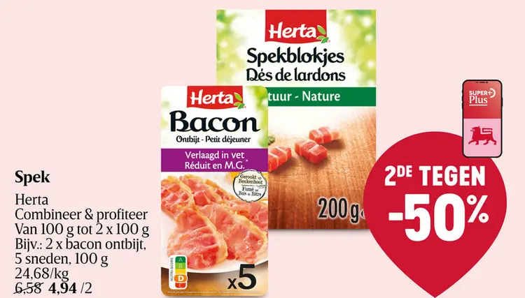 Aanbieding: Spekblokjes Dés de lardons