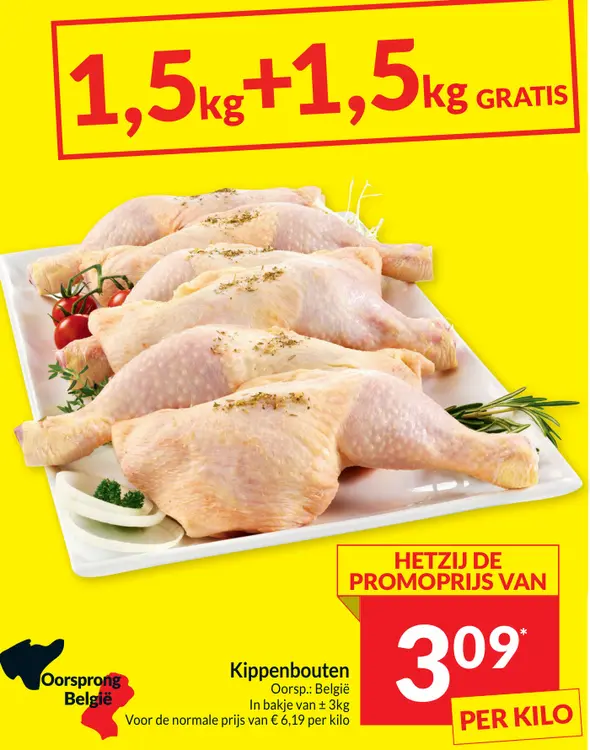 Promotie: Kippenbouten