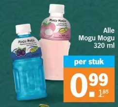 Aanbieding: Alle Mogu Mogu 320 ml