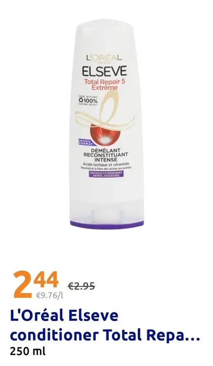 Promotie: L'Oréal Elseve conditioner Total Repair Extre