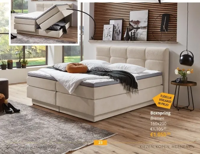 Promotie: Boxspring Bremen