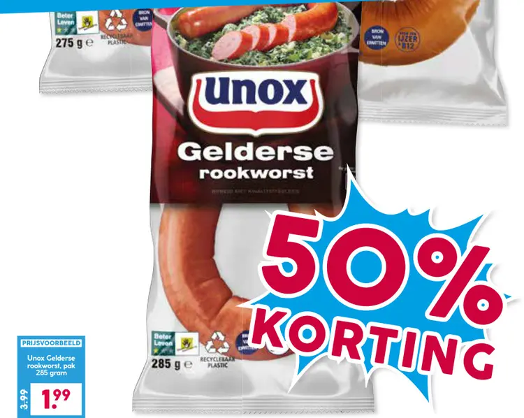 Aanbieding: Gelderse rookworst