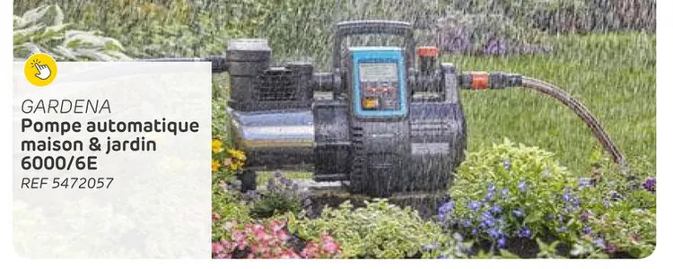 Offre: Pompe automatique maison & jardin 6000/6E