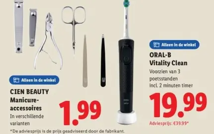 Aanbieding: CIEN BEAUTY Manicure-accessoires