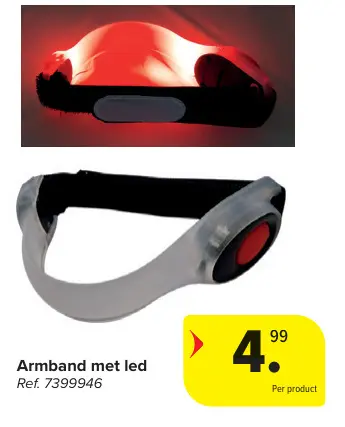 Offre: Armband met led