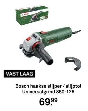 Aanbieding: Haakse slijper / slijptol Universalsgrind 850-125