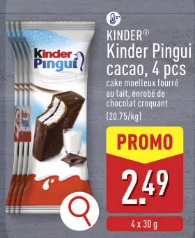 Offre: Kinder Pingui cacao