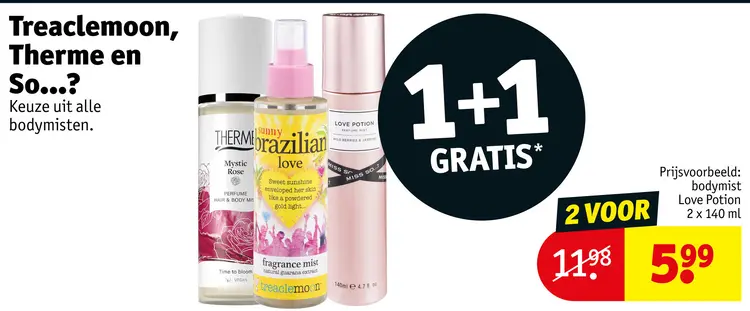 Aanbieding: Treaclemoon, Therme en So...?