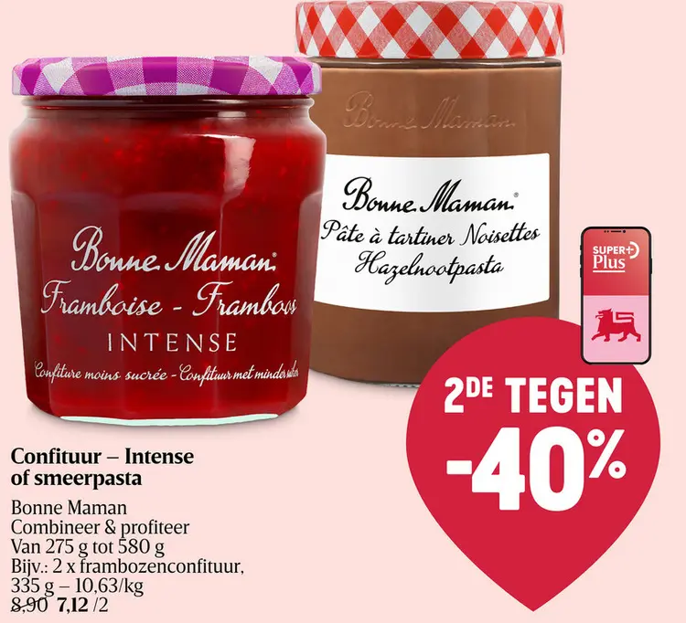 Promotie: Confituur - Intense of smeerpasta