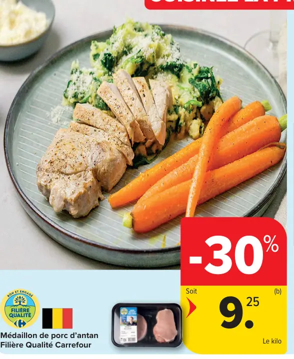 Offre: Médaillon de porc d'antan