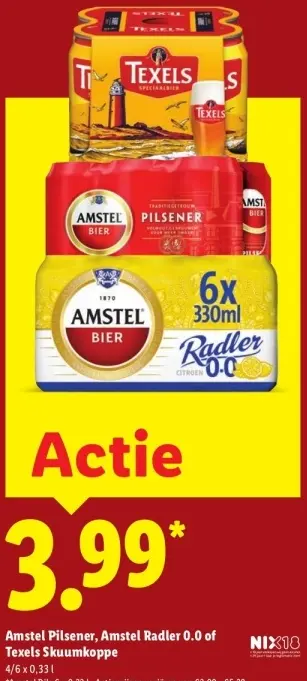 Aanbieding: Pilsener, Radler 0.0 of Skuumkoppe