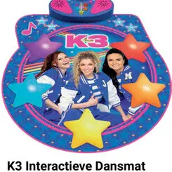 Aanbieding: K3 Interactieve Dansmat - Sport