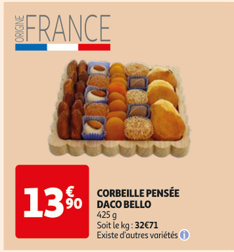 Aanbieding: CORBEILLE PENSÉE DACO BELLO