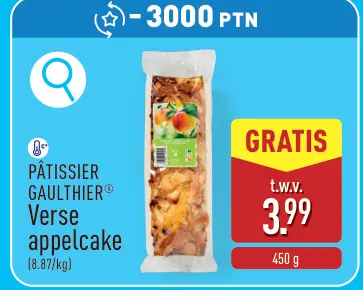 Promotie: Verse appelcake