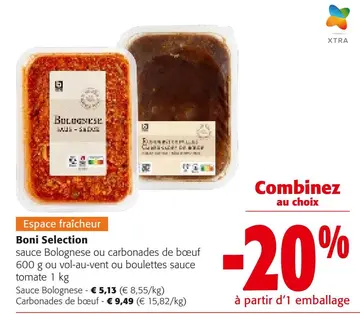 Offre: Boni Selection