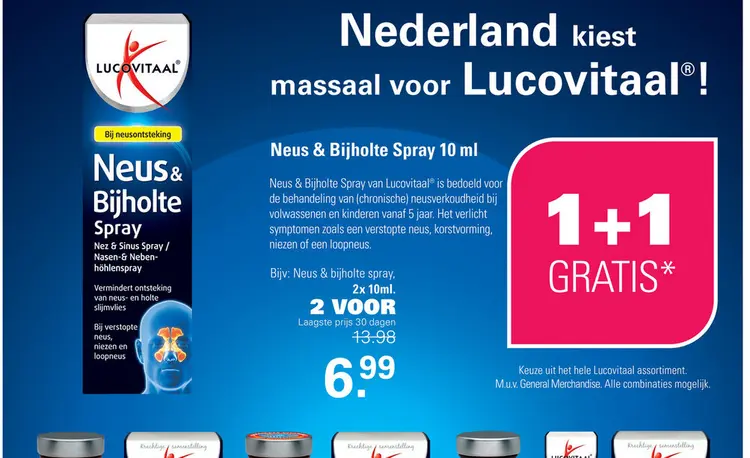 Aanbieding: Neus & Bijholte Spray
