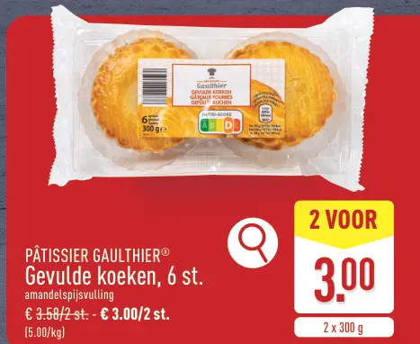 Promotie: Gevulde koeken