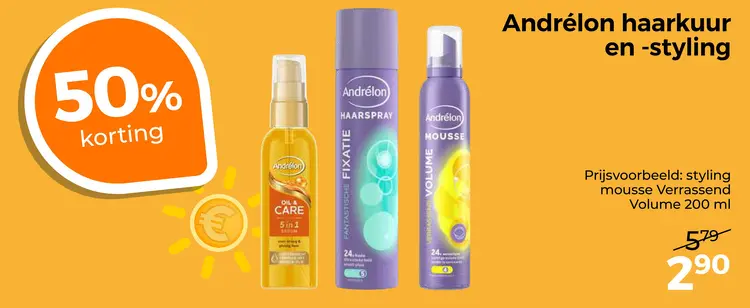 Aanbieding: Haarkuur en -styling