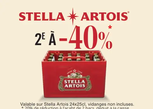 Offre: Stella Artois
