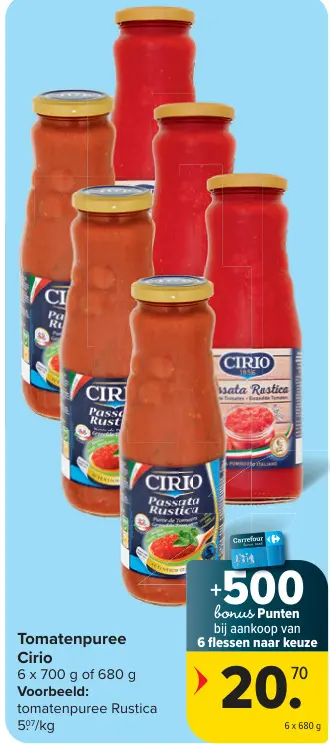 Promotie: Tomatenpuree