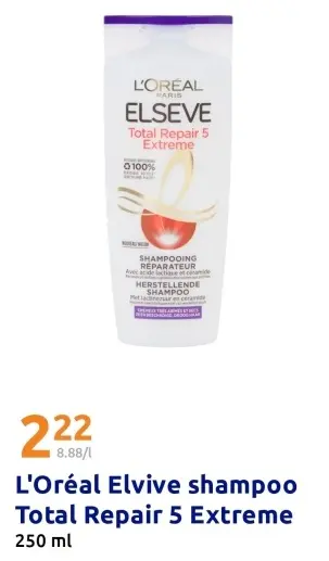 Promotie: Elvive shampoo Total Repair 5 Extreme