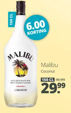 Aanbieding: Malibu Coconut
