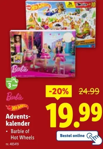 Aanbieding: Adventskalender