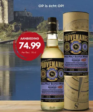 Aanbieding: Douglas Laing's Provenance Single Malt Scotch