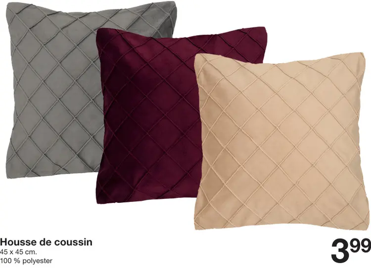 Offre: Housse de coussin
