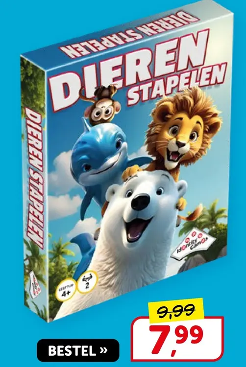 Aanbieding: Dieren stapelen