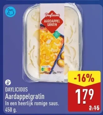 Aanbieding: Aardappelgratin