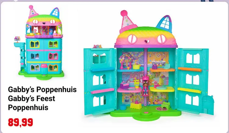 Aanbieding: Gabby's Poppenhuis Gabby's Feest Poppenhuis
