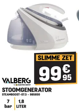 Aanbieding: Stoomgenerator