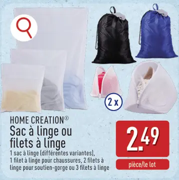 Offre: Sac à linge ou filets à linge