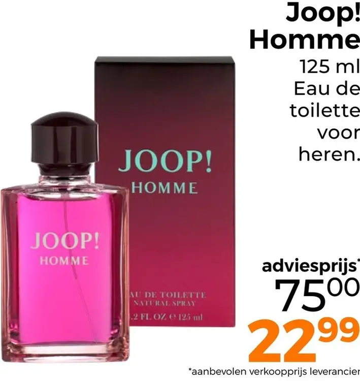 Aanbieding: Homme Eau de toilette voor heren