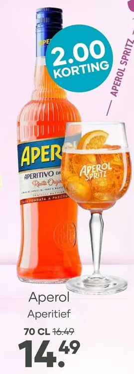 Aanbieding: Aperol Aperitief