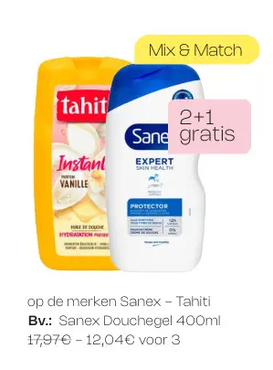 Promotie: Sanex of Tahiti