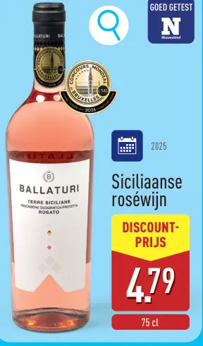 Promotie: Siciliaanse roséwijn